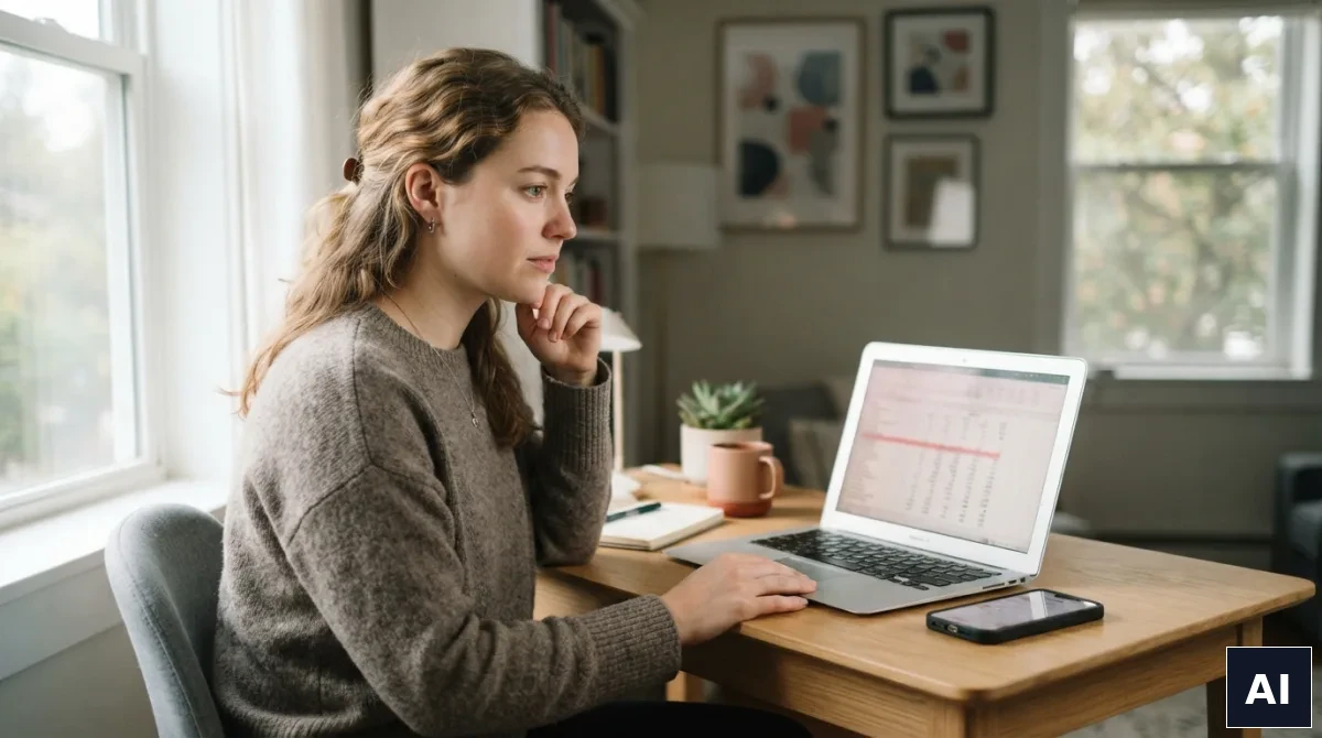 Sprzedawca dropshipping analizuje realną marżę po odjęciu kosztów zwrotów i reklamacji